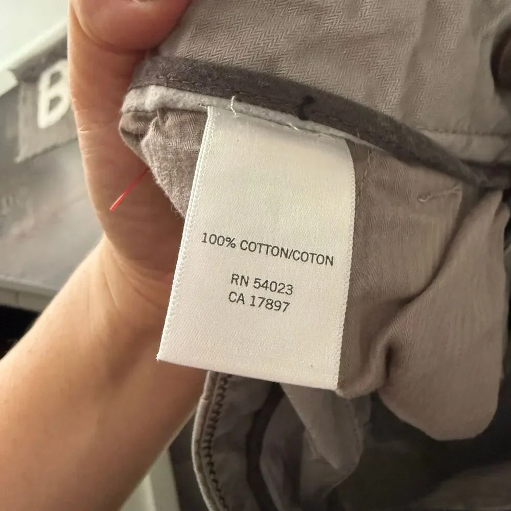 Banana Republic Men’s 30x30 Grey Khaki Pants